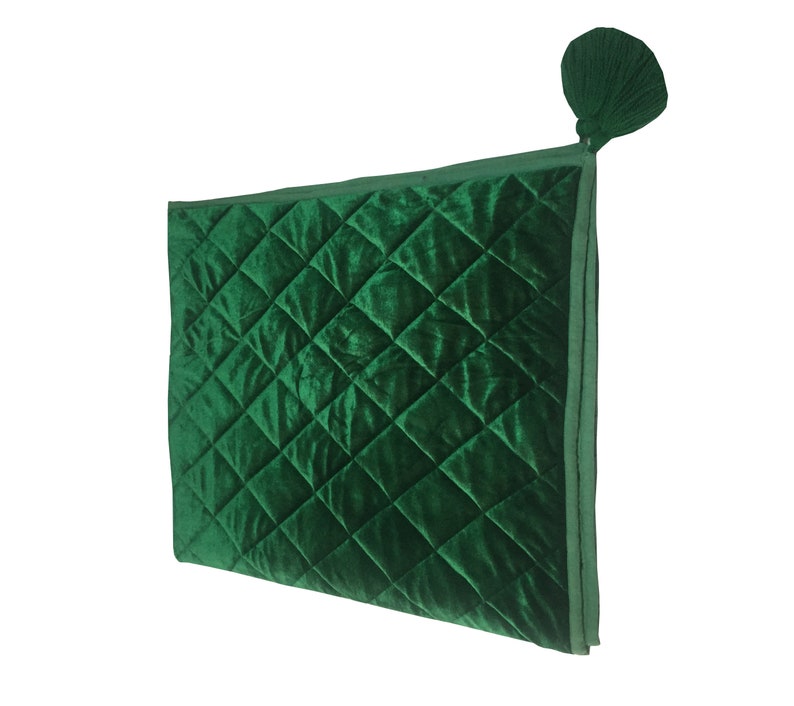Emerald Green Velvet Quilt King Velvet Blanket Velvet Etsy