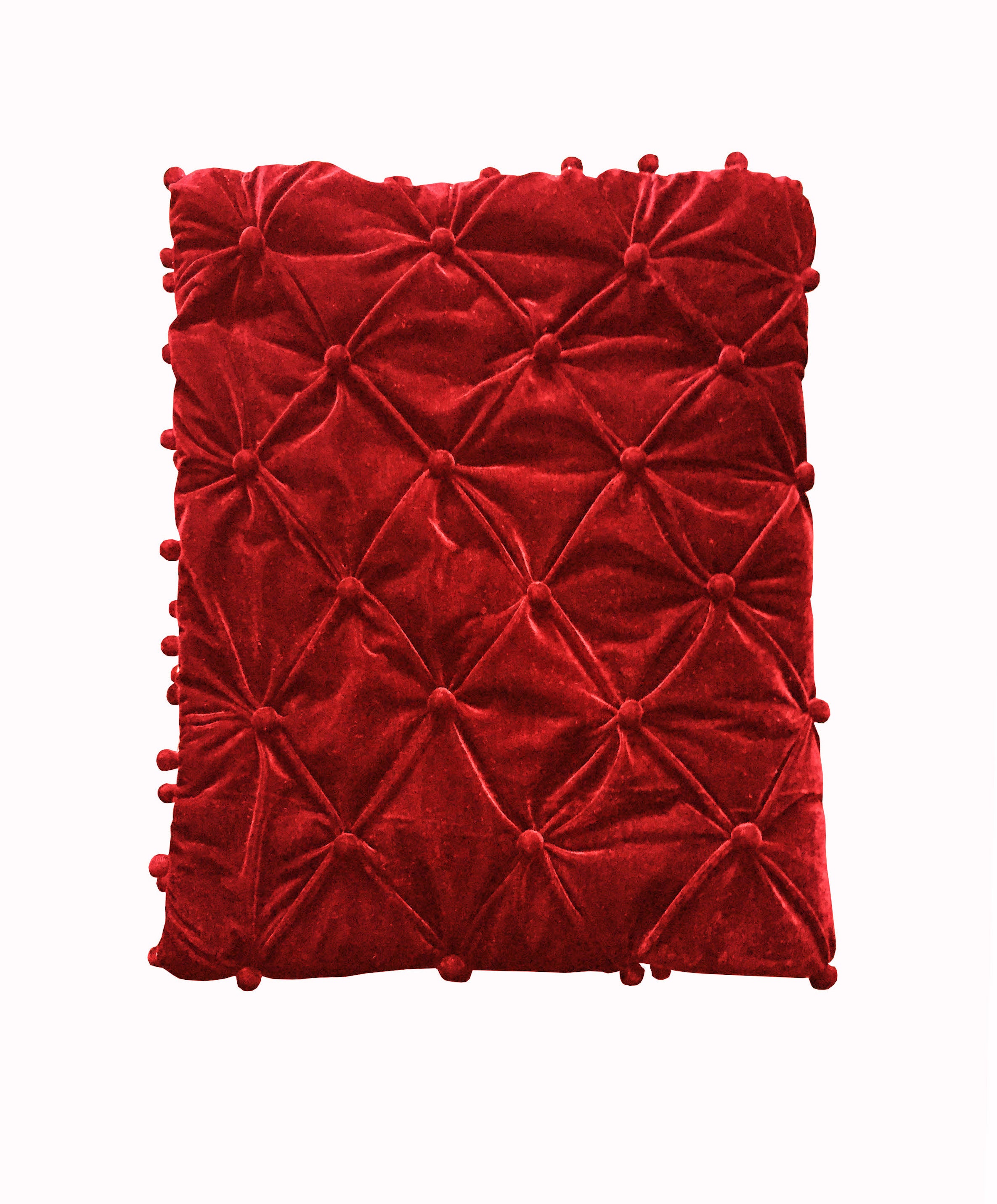 Deep Red Velvet Quilt Comforter Blanket Throw Baby Blanket Etsy