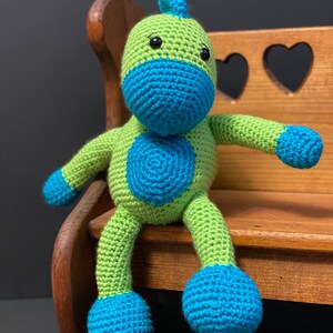 Crochet Dino, Crochet Dinosaur, Handmade Dino, Handmade Dinosaur, Crochet Green Dinosaur, Christmas Present Dinosaur, Birthday Present Dino