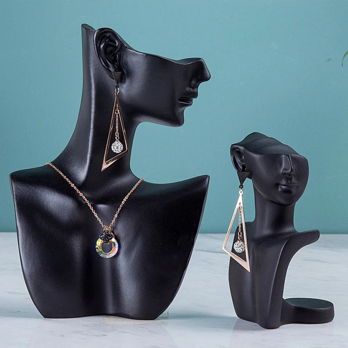 Earrings Stand Earring Display Mannequin Earrings Display Etsy