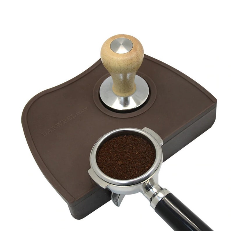 Kaffee Tamper Matte Silikon Gummi Eckmatte Espresso Tamper Etsy