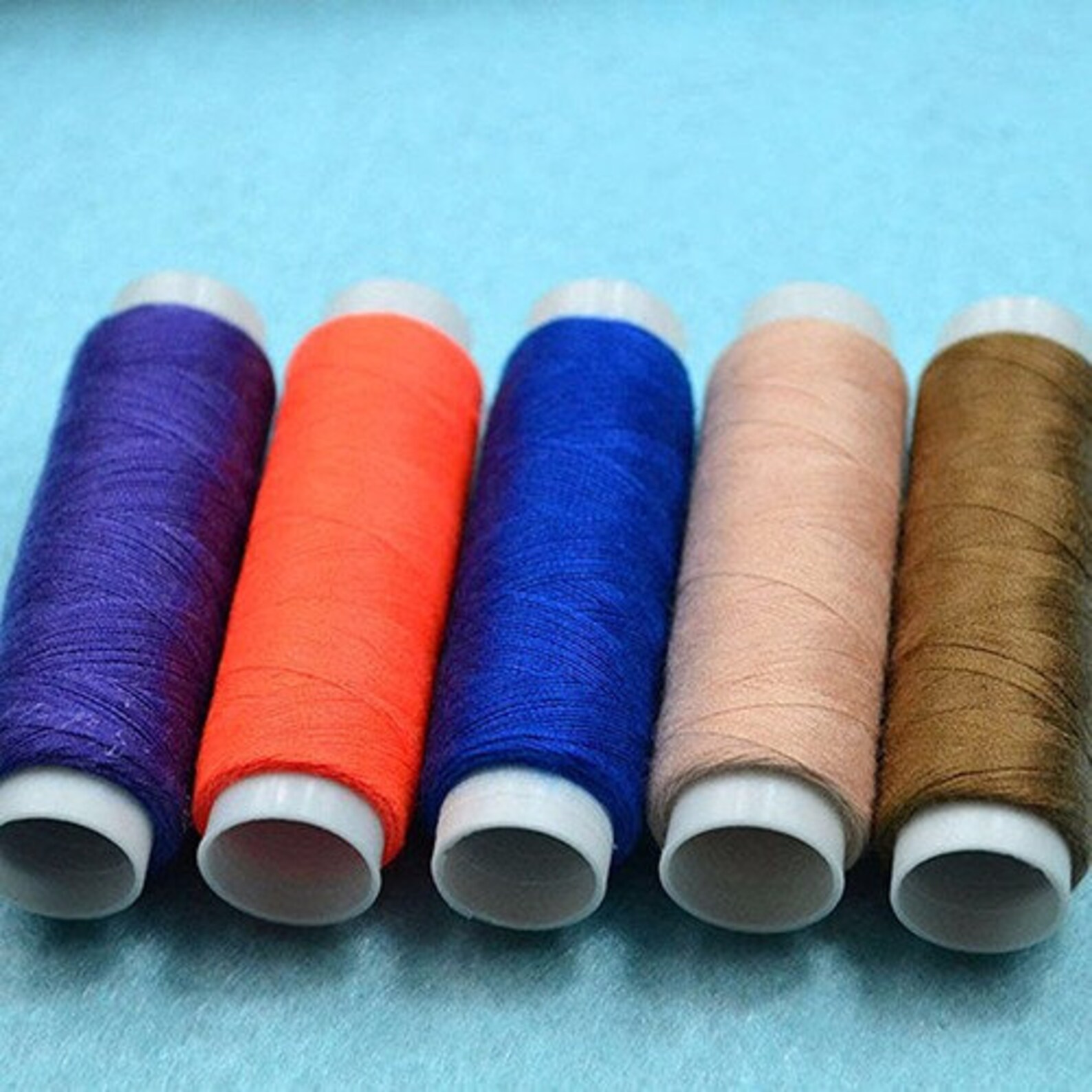 Set of 39 Sewing Thread Colorful Variety Assortment Spools Etsy