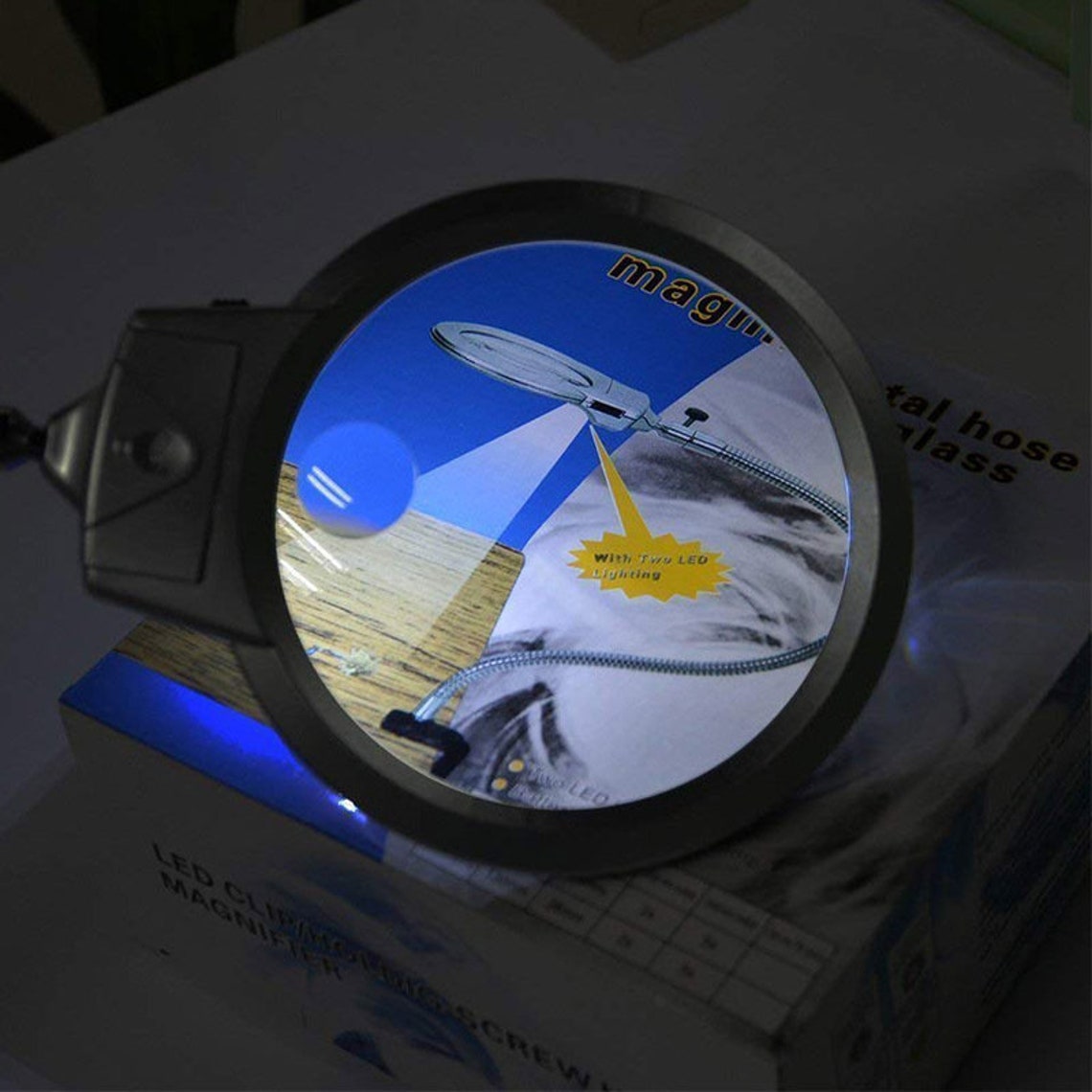 Diamond Painting Tool Magnifier LED Light Paint by Numbers Etsy