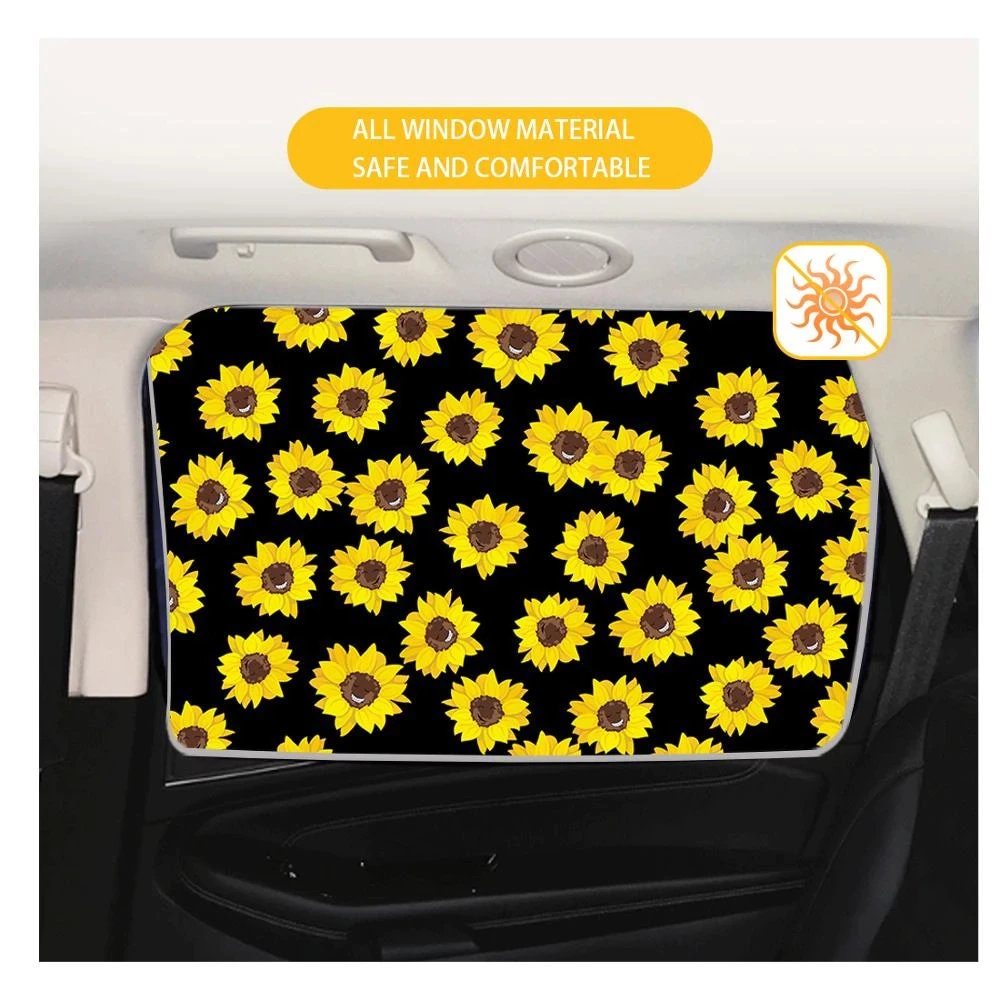 Custom Car Side Window Sun Shade Personalized Photo Logo Etsy