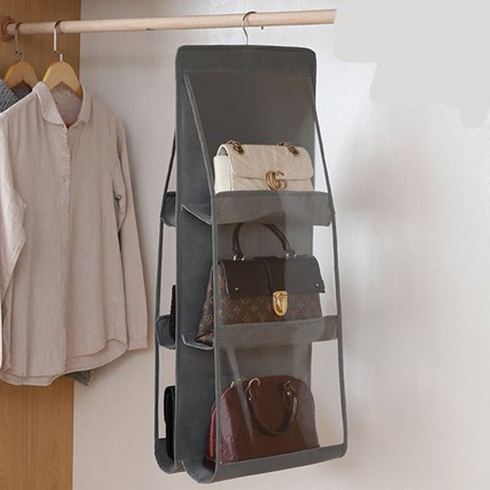 Handbag Organizer Rack Handbag Storage Hanbag Display Etsy