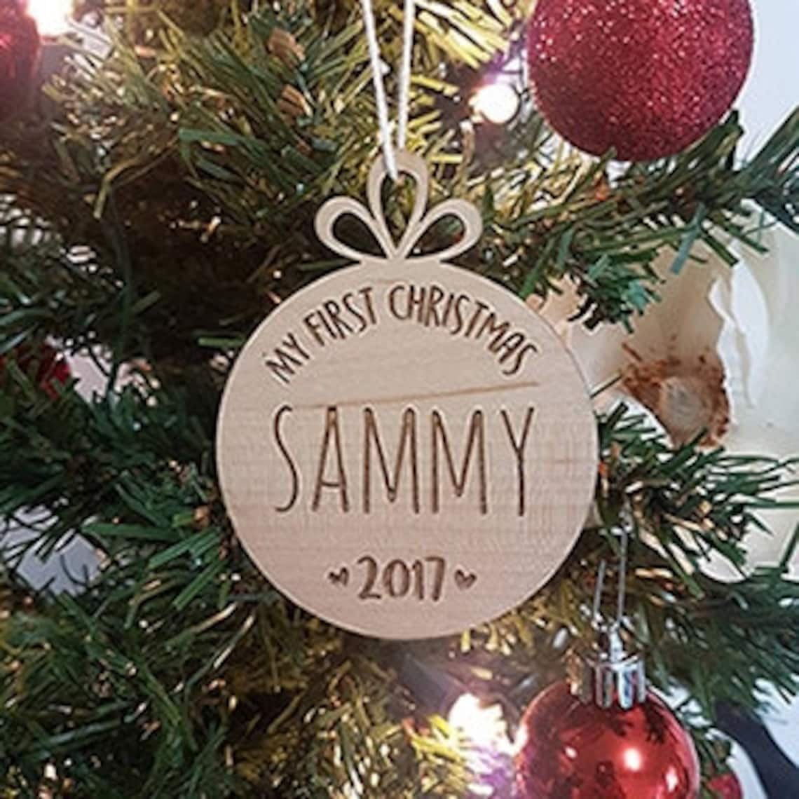 Custom Ornaments Personalized Christmas Tree Decorations Etsy