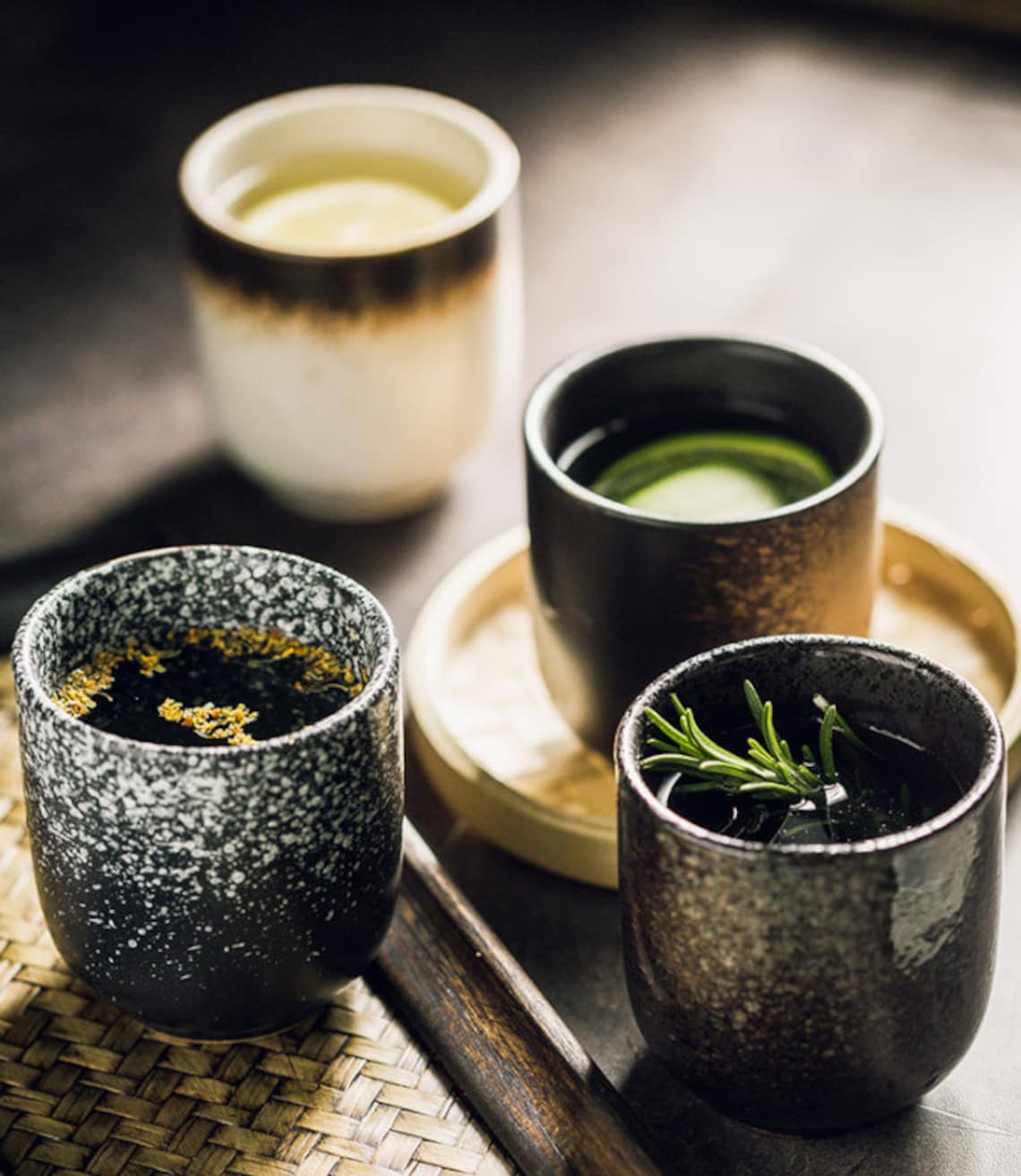 Rustic Vintage Traditional Japanese Tea Cups Authentic Etsy