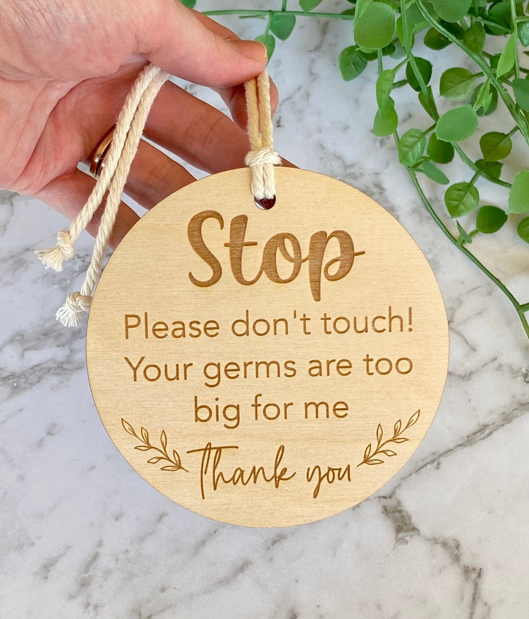 Baby Stop Please Don't Touch Pram Sign Etsy Australia