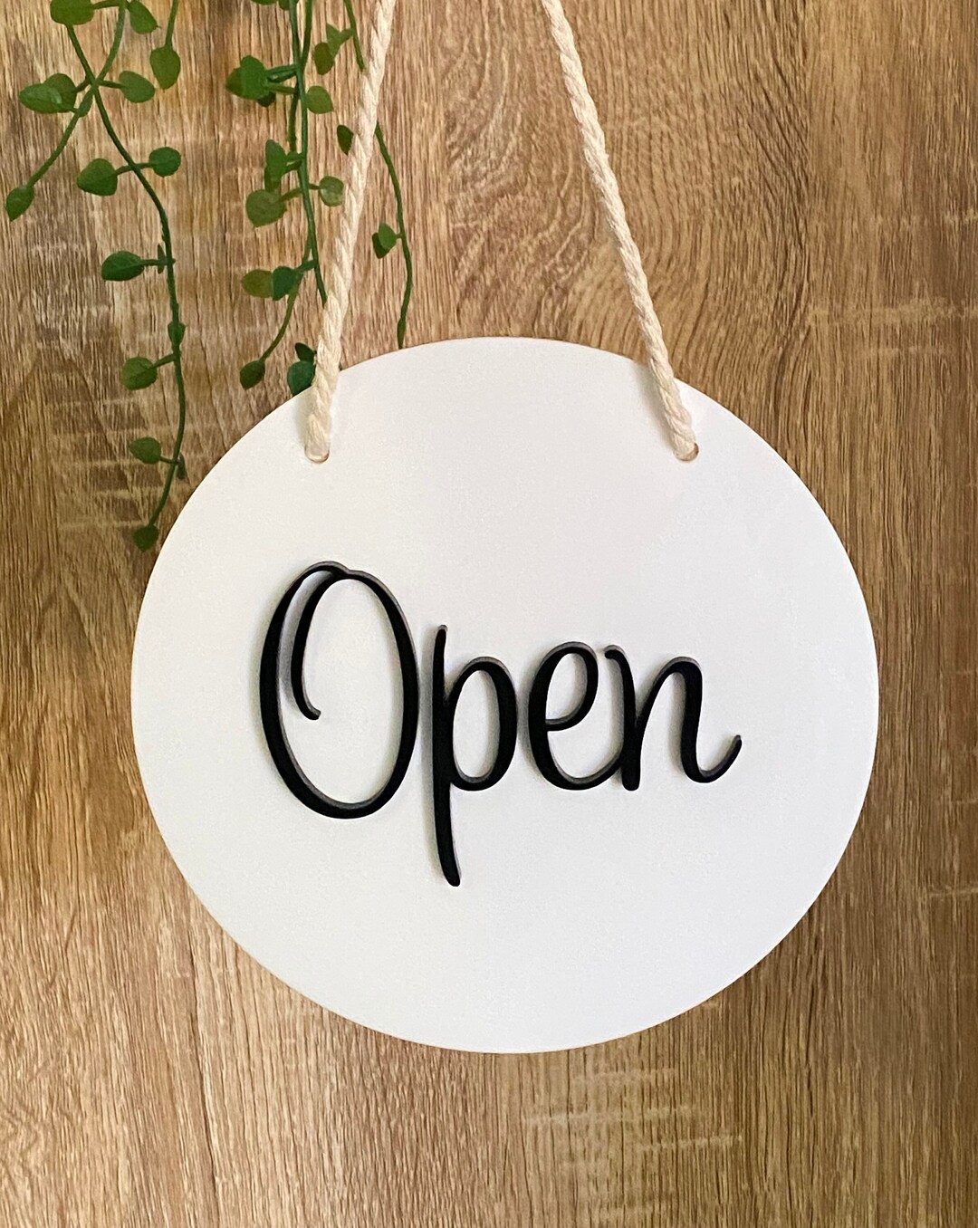 Open Closed Sign Shop Sign Double Sided Acrylic Sign Business Sign - Etsy