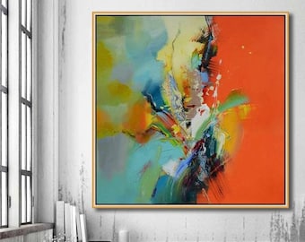 Abstract Painting On Canvas Abstract Art Painting Home Decor Original Large Hand Painted Modern Art Contemporary Wall Painting Art Painting