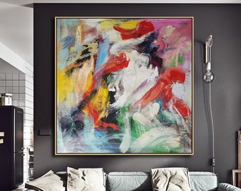 Abstract Painting Large Modern Painting Original Abstract Painting Contemporary Art Abstract Wall Art Hand Painted Texture Acrylic Painting