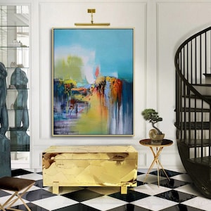 Large Modern Painting Abstract Painting Abstract Wall Art Hand Painted Texture Painting Original Abstract Painting Contemporary Art
