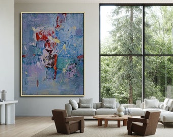 Abstract Painting Large Modern Painting Abstract Wall Art Hand Painted Texture Acrylic Painting Original Abstract Painting Contemporary Art