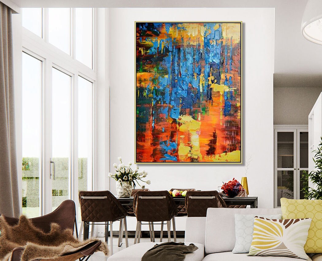 Original Abstract Painting Large Painting Hand Painted Abstract Wall Art Extra Large Abstract