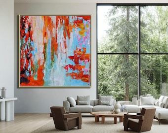 Large Abstract Painting Hand Painted Contemporary Original Large Abstract Painting On Canvas Home Decor Art Painting Modern Abstract Art