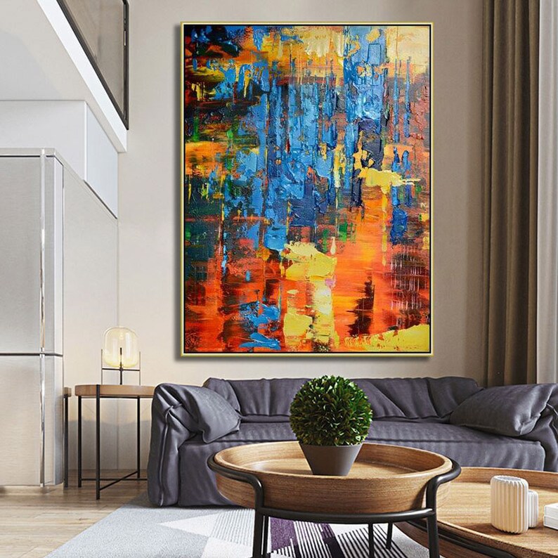 Original Abstract Painting Large Painting Hand Painted Abstract Wall Art Extra Large Abstract