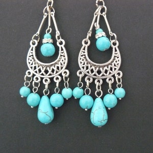 Earrings, Resin Loops, Buckles, Oriental Loops, Earrings, Oriental Earrings, Loops. Oorbel 7.5 cm