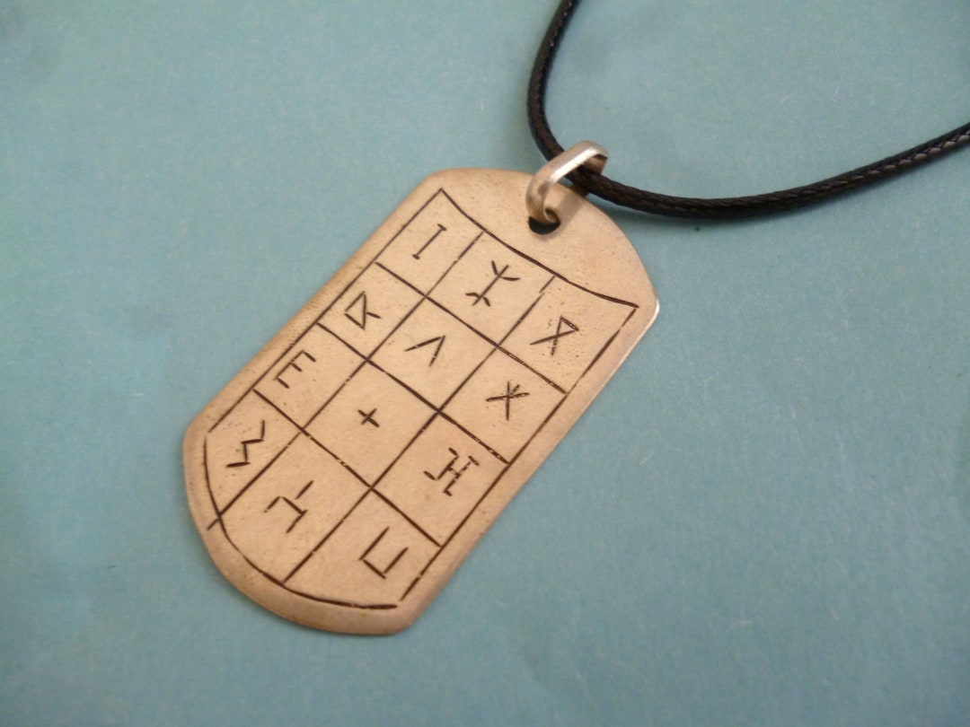 Old Berber Necklace Vintage Necklace Tifinagh Necklace. - Etsy