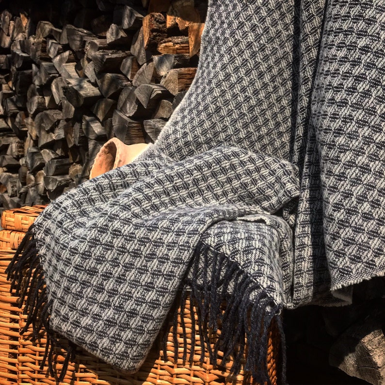 Thorsberg style viking cloak 100 wool medieval blanket for Etsy