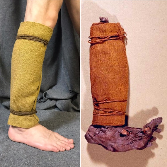 SOGARD MOSE LEGWRAPS Handwoven, Natural Dyed, Twill Wool, Roman Leg Wraps,  Winingas, Leg Wrappings, Denmark Historical Costume, Byzantine. 