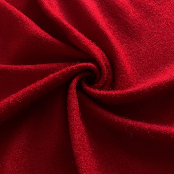 RED TWILL WOOL / Fabric for historical costumes, light-weight wool, medium-weight wool, viking costume, medieval costume