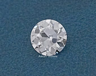 0.50 To 3.00 CT Old European Round Cut Loose Diamond/ Solitaire Diamond For Ring/ Lab Grown Loose Diamond For Jewelry Making/ Gift For Her