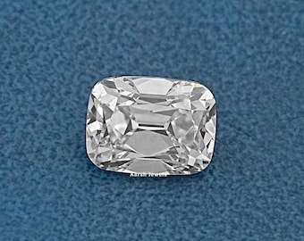 0,50 till 3,00 ct Old Mine kuddslipad labbdiamant / OMC-slipad CVD-diamant förlovningsring / Handgjorda smycken till din fru / Födelsedagspresent