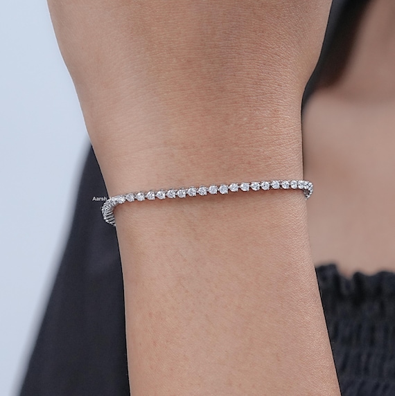 Tennis bracelet ラボグロウンダイヤモンド ブレスレット ノーブランド 