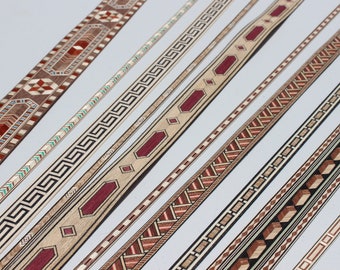 Wood Inlay Strip Decoration L Wood Inlay Material Acoustic
