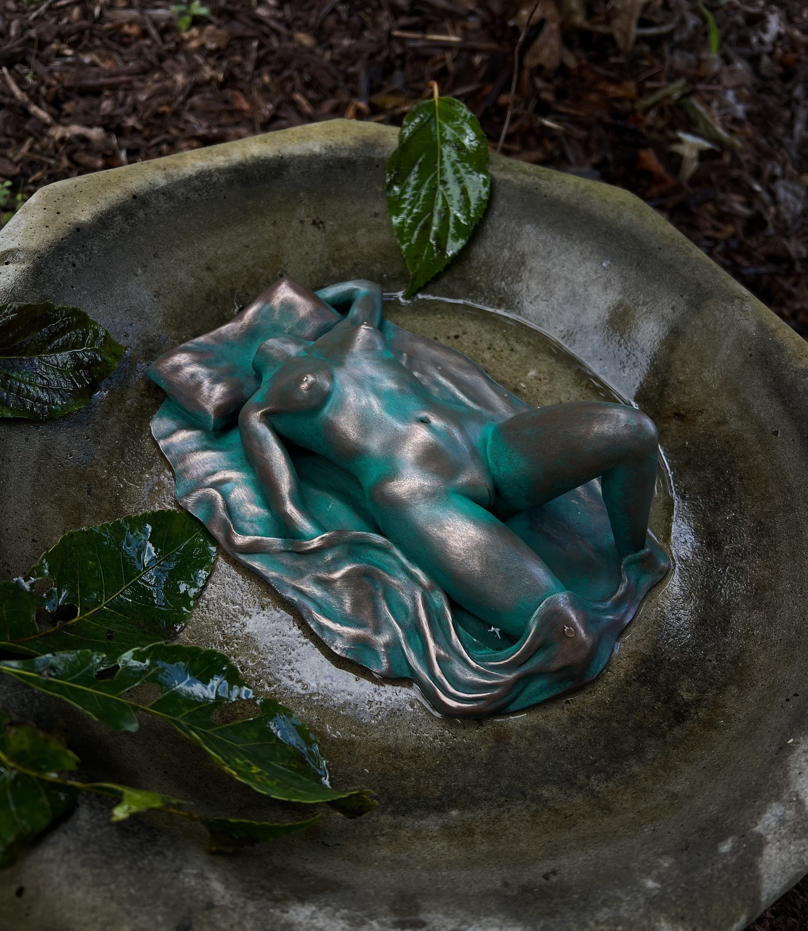 Comfortably vulnerable | Female body statue sculpture | female sculpture | statue | figure | female art |