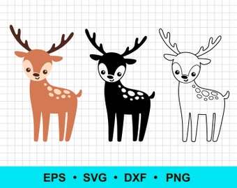 Free Free 90 Buck And Baby Deer Svg SVG PNG EPS DXF File