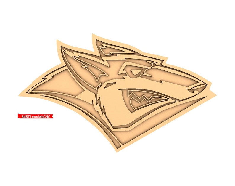 2 3D STL Models Door Decor CNC Router Carving Machine Artcam aspire Cut3D