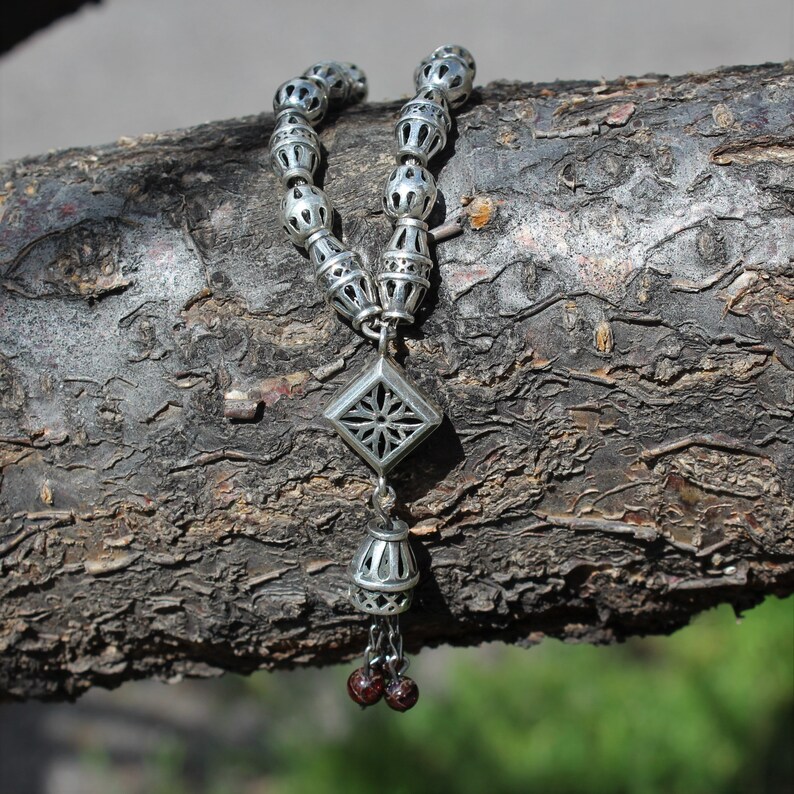 Armenian Sterling Silver Prayer Beads Paternoster Rosary for Etsy