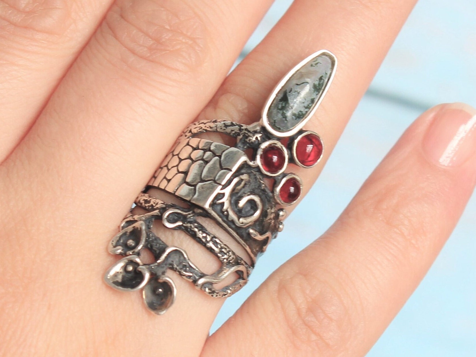 Grunge Rings Sterling Silver - Etsy Grunge Rings Sterling Silver - Etsy