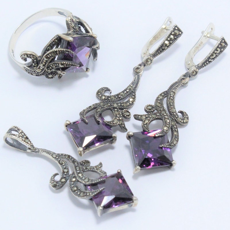 Semi-precious stone | Silver ring from Armenia