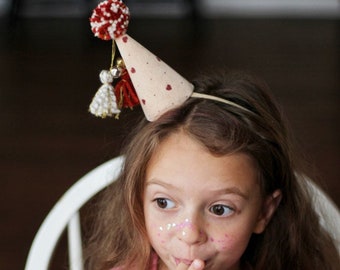 Party Hat, Mini Party Hat, Birthday Hat, First Birthday Hat,