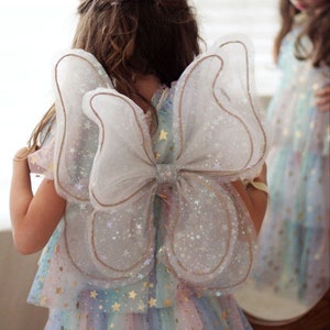 wings, stars wings, christmas wings, Fairy Wings, butterfly costume for child, costume wings, butterfly for birthday, flower girl