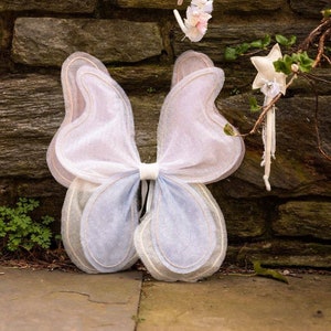 Flügel, Feenflügel, Schmetterlingskostüm für Kinder, Kostümflügel, Schmetterling für Geburtstag, Blumenmädchen