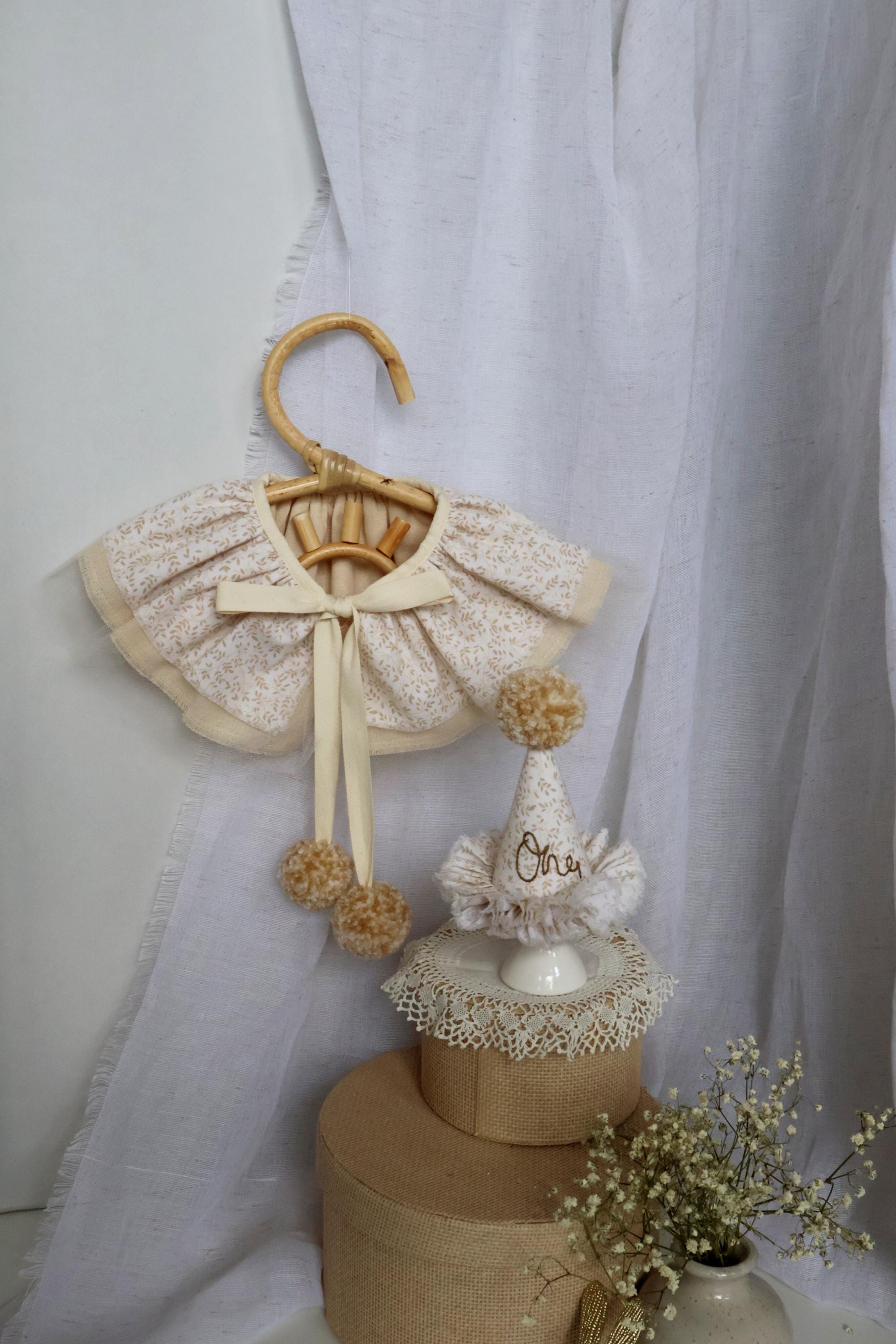 Party Hat, Fabric Party Hat, Cotton Party Hat, Party Hat With