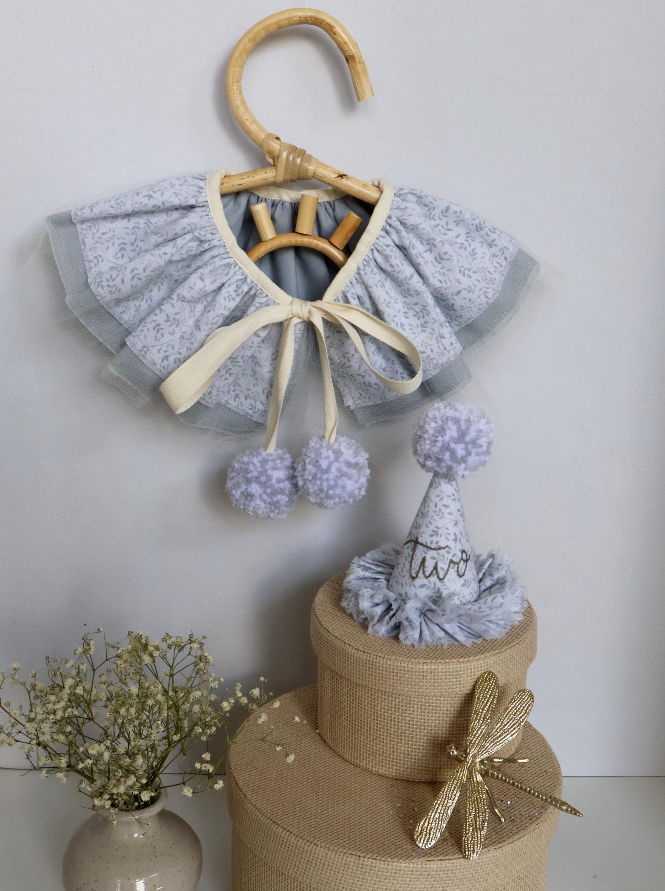 Party Hat, Fabric Party Hat, Cotton Party Hat, Party Hat With