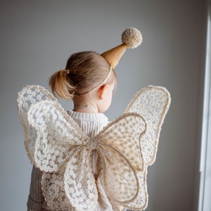 Openwork wings, fairy wings, butterfly costume for a child, costume wings, birthday butterfly, flower girl, wings image 2