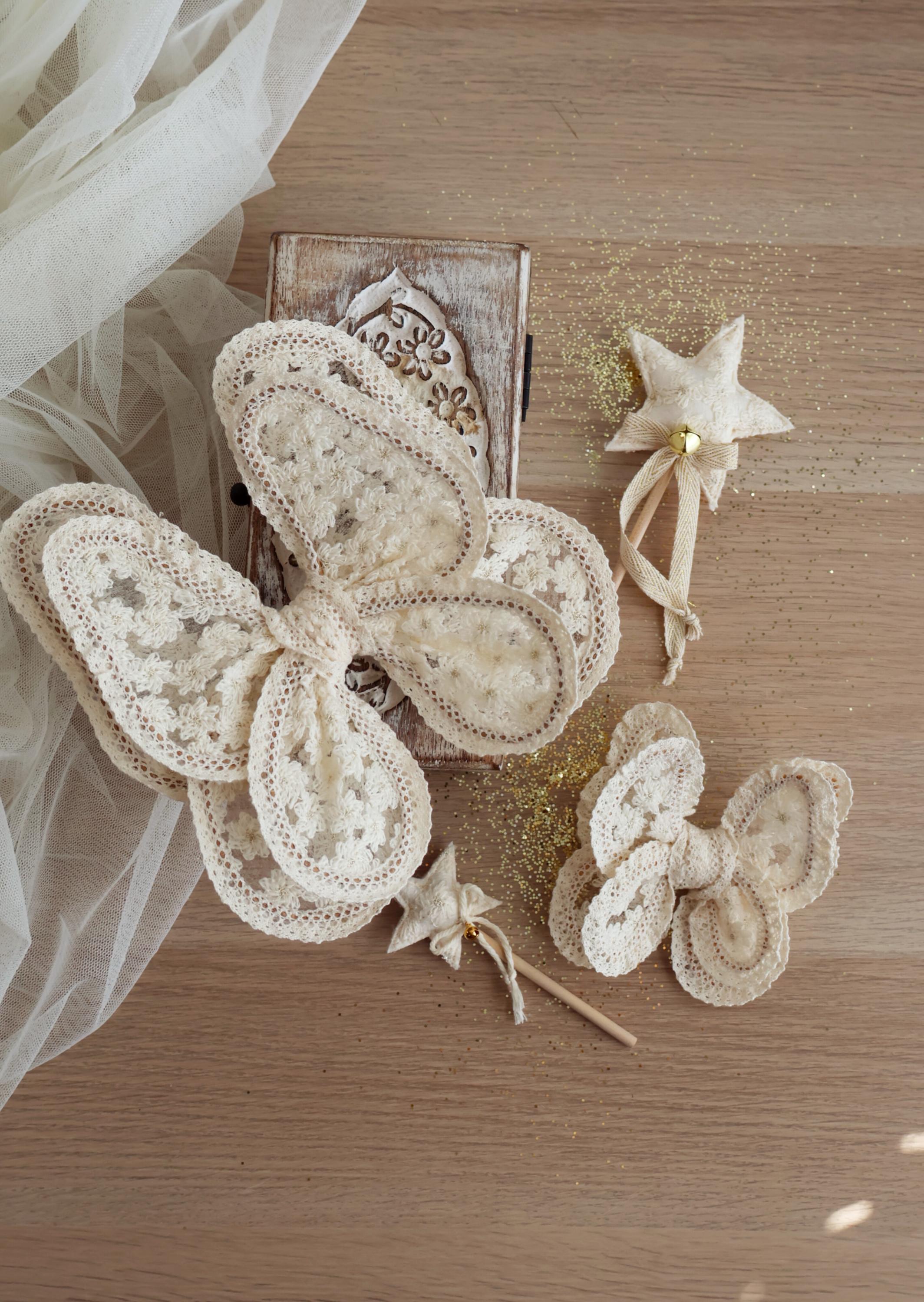 Openwork Wings for Toy, Toy Fairy Wings, Butterfly Costume for a 