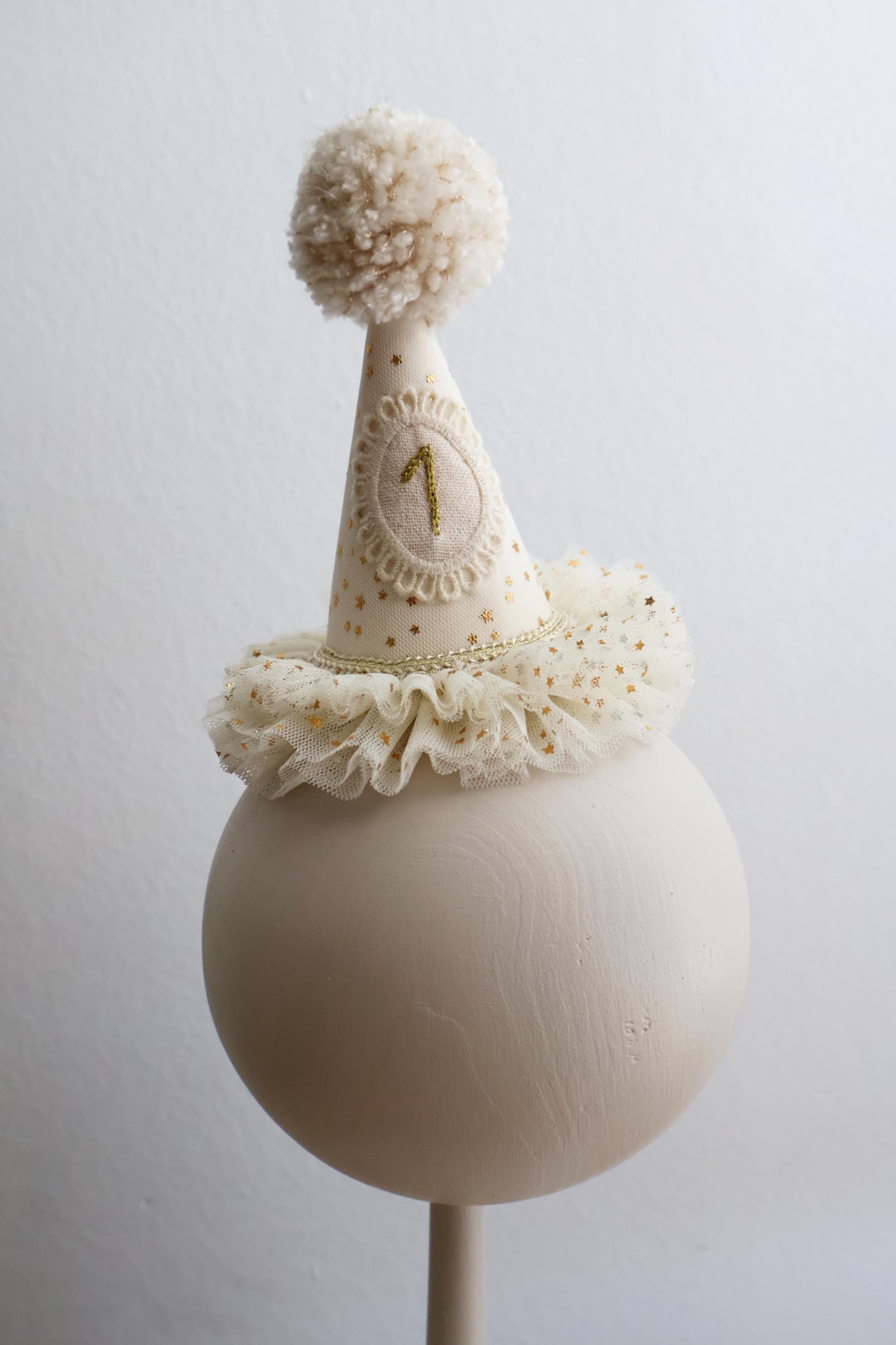 帽子 KruhitkaLove / Party Hat KruhitkaLove / Party Hat with embroidery - I