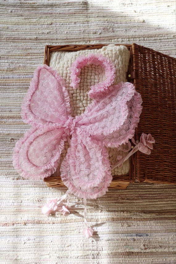 kruhitkalove Fairy wings 1-2y Wings, Fairy Wings, Pink Wings, Flowers Wings, Butterfly Costume