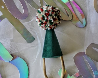 Party Hat, Mini Party Hat, Birthday Hat, red Birthday Hat, green Hat, Half Birthday, beige party hat