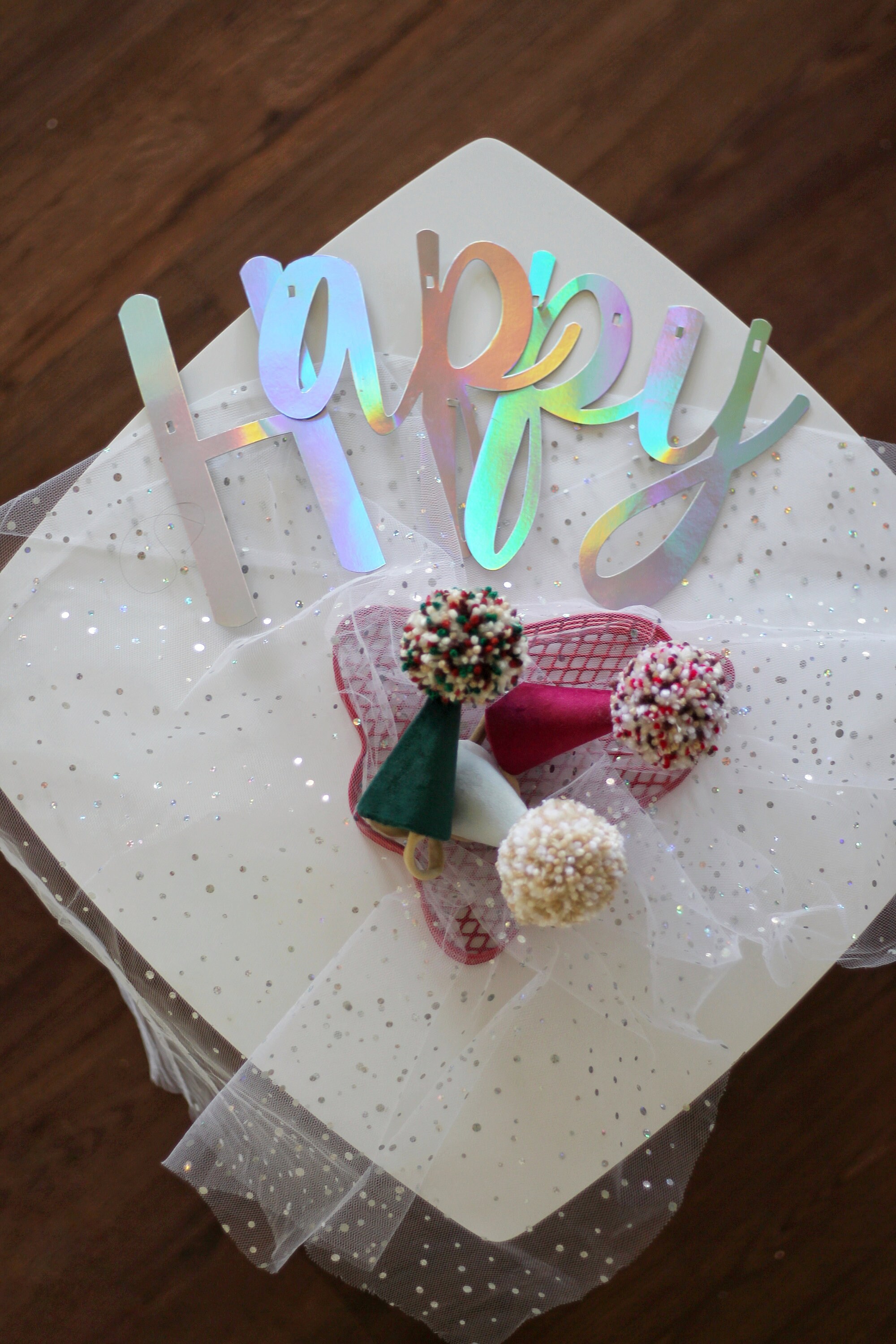 Party Hat, Mini Party Hat, Birthday Hat, Red Birthday Hat, Green