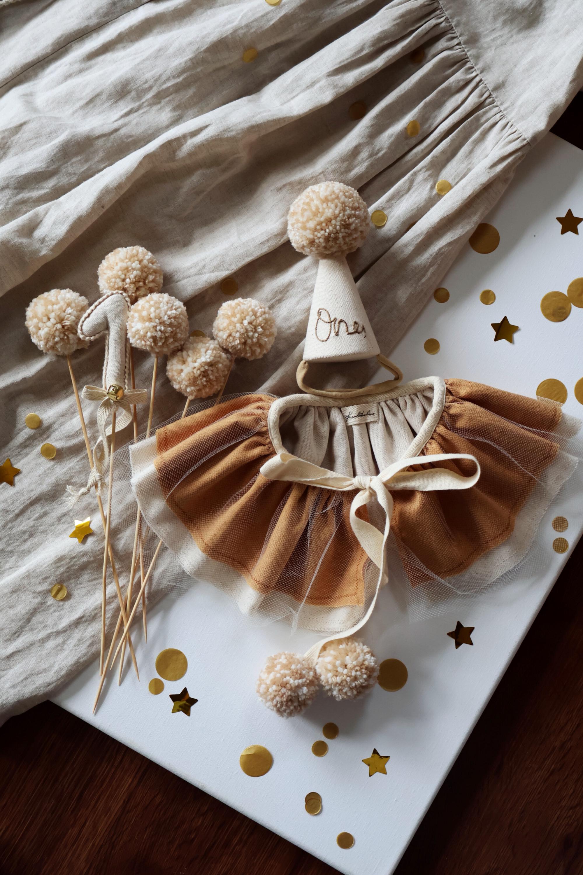 Party Hat, Party Hat With Embroidery, Birthday Partyhat, 1st