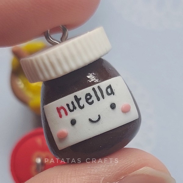 Charme - Nutella Cute Kawaii Charm Polymer Clay