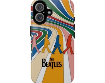 Retro Beatles Phone Case: Vintage Rock & Roll Gift