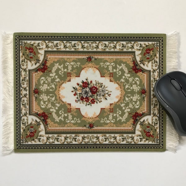 Persian Rug Mouse Pad Mat desktop laptop office ornamental D 14
